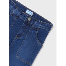 Pantalón vaquero flared fit chica Mayoral