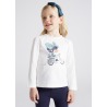 Camiseta con gráfica niña Mayoral