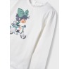 Camiseta con gráfica niña Mayoral