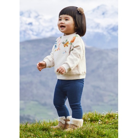 Conjunto leggings apliques bebé ECOFRIENDS Mayoral