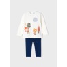 Conjunto leggings apliques bebé ECOFRIENDS Mayoral