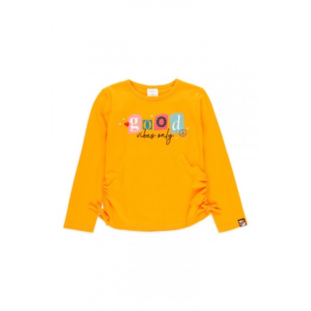 Camiseta punto manga larga niña Boboli