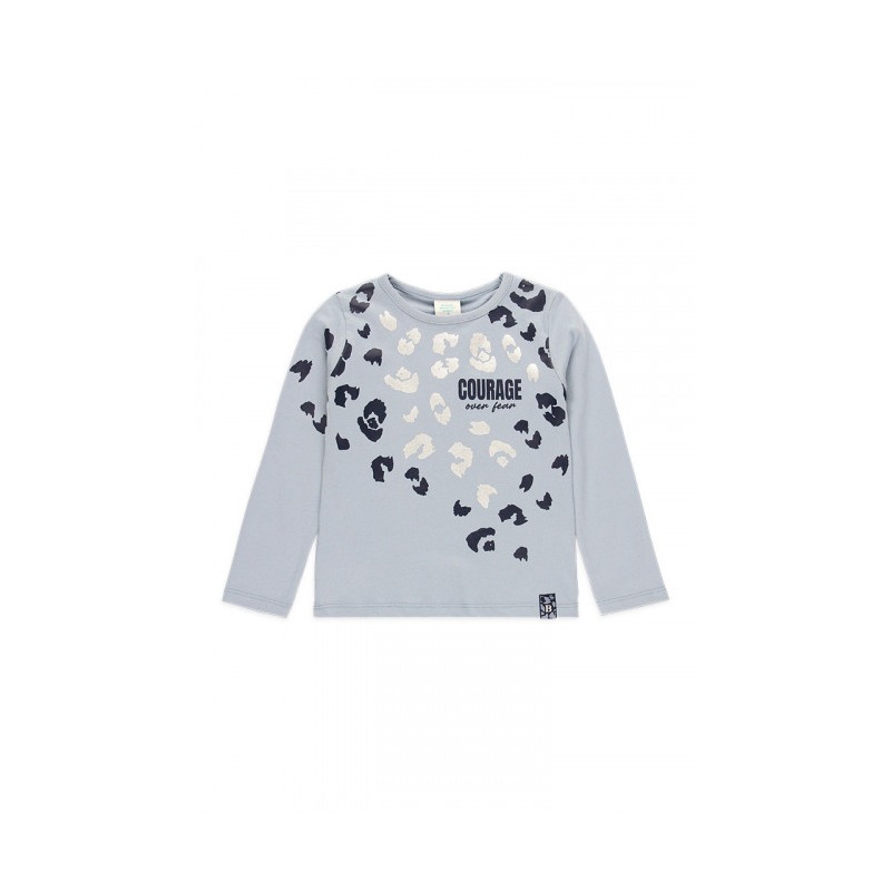 Camiseta punto animal print de niña Boboli