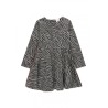 Vestido punto fantasía cebra de niña Boboli