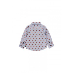 Camisa oxford "zorros" niño Boboli
