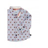 Camisa oxford "zorros" niño Boboli