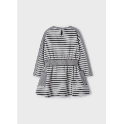 Vestido de rayas niña Mayoral