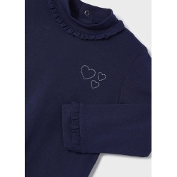 Camiseta de cuello alto bebé Mayoral