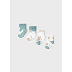 Pack 4 calcetines para bebe...