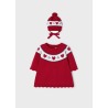 Vestido de tricot con gorro bebe ECOFRIENDS Mayoral