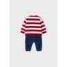 Conjunto rayas con pantalón bebe niño Mayoral