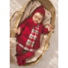 Abrigo de tricot con gorro bebe niña Mayoral