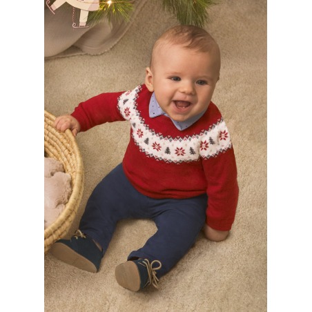 Jersey con jacquard bebe niño Mayoral