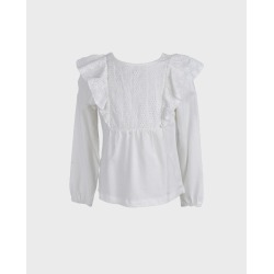 Camiseta perforada con...