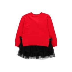Vestido tricotosa "perrito" de niña Boboli