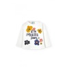 Camiseta punto "flowers bbl" de niña Boboli