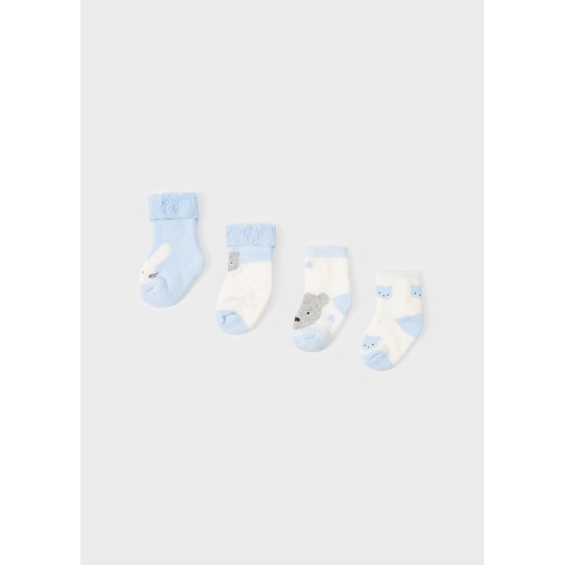 Pack 4 calcetines para bebe ECOFRIENDS Mayoral