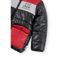 Parka reversible tejido reciclado niño Boboli