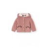 Chaqueta tricotosa con capucha bebé Boboli