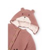Chaqueta tricotosa con capucha bebé Boboli