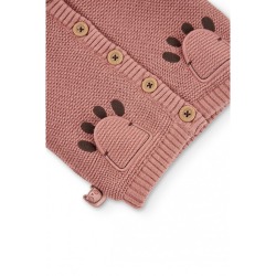 Chaqueta tricotosa con capucha bebé Boboli