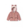 Chaqueta tricotosa con capucha bebé Boboli