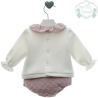 Conjunto corazón bebe niña Marta y Paula