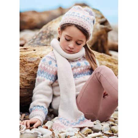Jersey con jacquard para niña Mayoral
