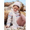 Jersey con jacquard para niña Mayoral