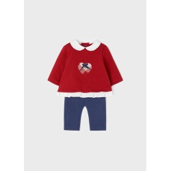 Conjunto 4 piezas bebe niña ECOFRIENDS Mayoral
