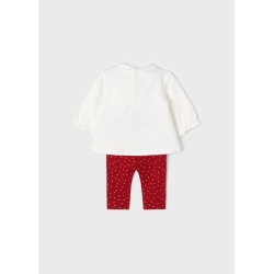 Conjunto 4 piezas bebe niña ECOFRIENDS Mayoral