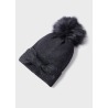 Conjunto de gorro y bufanda con lazo niña Mayoral