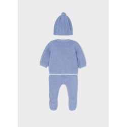 Conjunto polaina y gorro tricot bebe niño ECOFRIENDS Mayoral