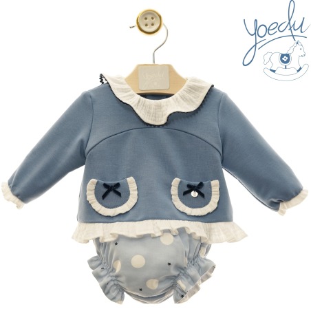Conjunto ranita bebe niña "Familia Edurne" Yoedu