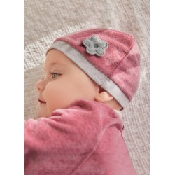 Conjunto polaina con gorro bebe niña Mayoral