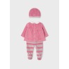 Conjunto polaina con gorro bebe niña Mayoral