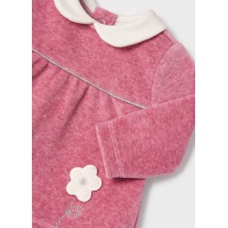 Conjunto polaina con gorro bebe niña Mayoral