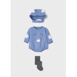 Conjunto pelele con gorro y...