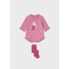 Pelele tricot con leotardo bebe niña ECOFRIENDS Mayoral