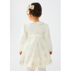 Vestido bebe ceremonia combinado Abel&Lula