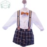 Conjunto niño tirantes Familia Paloma
