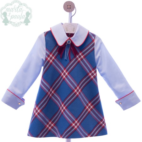 Vestido infantil Familia Petirrojo