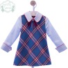 Vestido infantil Familia Petirrojo