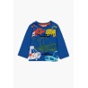Camiseta punto liso bebe niño