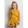 Vestido en punto con volantes Nekenia