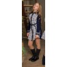 Vestido camisero cuadros Nekenia