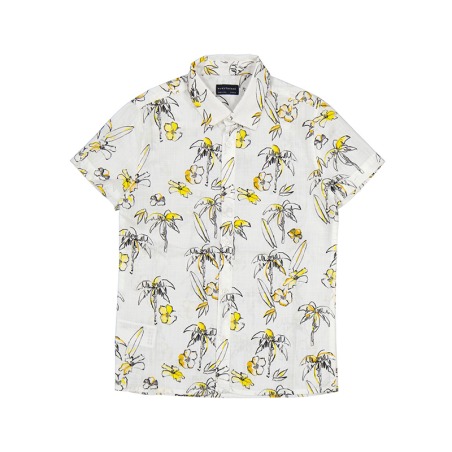 Camisa niño m/c estampada Mayoral