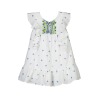 Vestido estampado bordado Mayoral