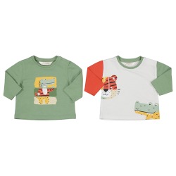 Set 2 camisetas m/l bebe...