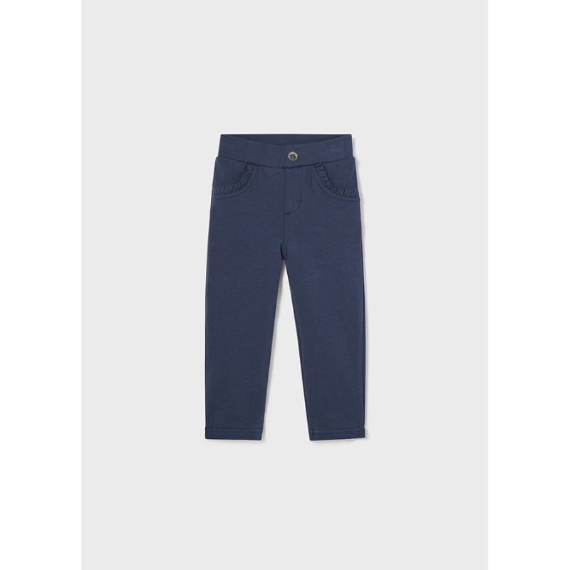 Pantalón super skinny felpa bebé niña Mayoral
